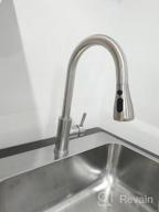 img 1 attached to Stainless Steel Single-Handle Kitchen Faucet With Pull-Down Sprayer And Pull-Out Option - Ideal For Kitchen Sinks, High-Quality Faucets review by Agonia Ajdini