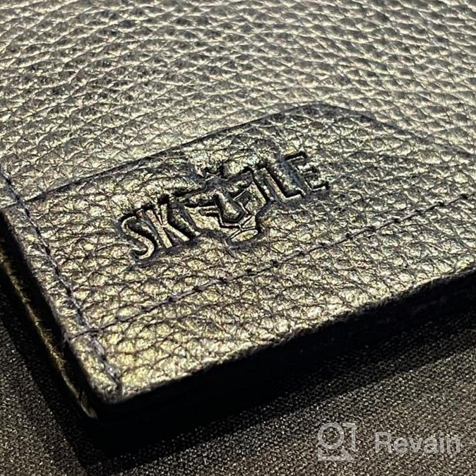 img 1 attached to SKYLE Men's Bifold Wallet - 11.5 x 9.5 x 2 inches review by Shawn Hill