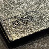 img 1 attached to SKYLE Men's Bifold Wallet - 11.5 x 9.5 x 2 inches review by Shawn Hill