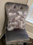 картинка 1 прикреплена к отзыву Set Of 2 Light Grey Retro Velvet Dining Chairs With Elegant Upholstery And Armless Design For Accent, Kmax от David Boulanger