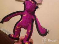 img 1 attached to Small Durable Dog Toy - TUFFY Junior Zoo Animal Monkey review by Justin Reese