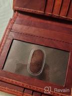 img 1 attached to Men's Leather Wallets - Authentic European Design with Removable Accessories review by Kevin Cheek