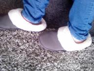 img 1 attached to Stay Cozy And Comfortable: Riemot Furry Slippers With Memory Foam And Anti-Slip Soles For Women And Men review by Melissa Dallich