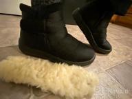 img 1 attached to Women'S Winter Warm Snow Boots, Fur Lined Ankle Waterproof Shoes review by Roosevelt Weaver