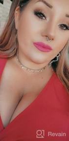 img 6 attached to Faux Piercings Collection: MODRSA'S Best Fake Nose Rings, Septum Rings, Lip Rings, And Helix Earrings For Women