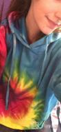 img 1 attached to Tie Dye Pullover Hoodie For Youth & Adults - Colortone Brand review by Robert Worlds