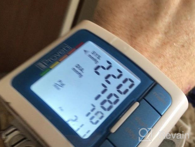 img 1 attached to Impressive IPROVEN BPM-417 - Digital Wrist Blood Pressure Monitor For Home Use - Large Cuff And Heart Rate Monitor - Real-Time BP Reading With Wrist Guide, Movement Sensor, And Backlight review by Mike Woolford