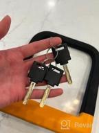 img 1 attached to Secure Your Bike: Heavy Duty ICOCOPRO U Lock With 3 Keys For High Security Protection review by Michael Wilder