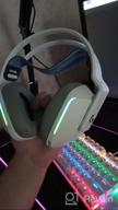img 1 attached to Renewed Logitech G733 Lightspeed Wireless Gaming Headset with Suspension Headband, 🎧 LIGHTSYNC RGB, Blue VO!CE Mic Technology and PRO-G Audio Drivers - Black review by Ognian Mateev ᠌