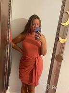img 1 attached to Stay Stylish This Summer With LETSRUNWILD Bodycon Beach Dress: Sleek And Trendy review by Brittany Lee