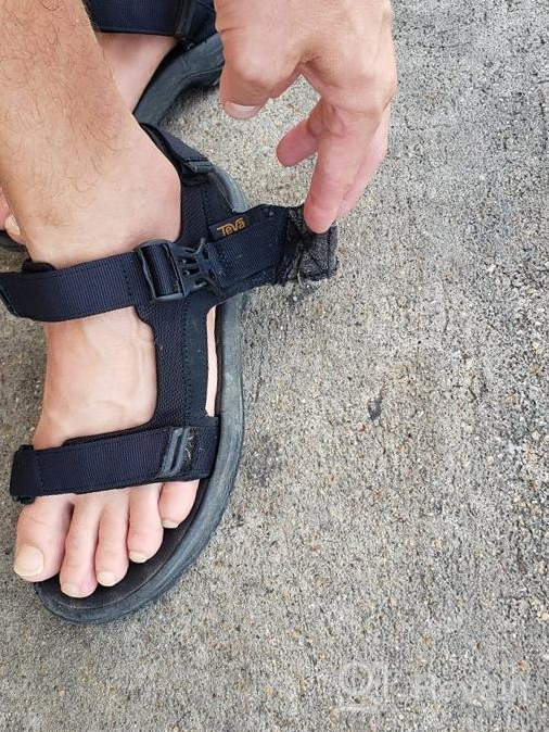 img 1 attached to Teva Men's TANWAY Sandal in 👟 Chocolate: The Perfect Blend of Style and Athleticism review by Paul Weakland