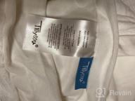 img 1 attached to TILLYOU King Size 100% Washed Cotton Waffle Weave Duvet Cover 3-Piece Soft Bedding Set, Solid Patterned White 90X104. review by Jami Boetel