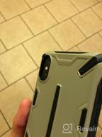 img 1 attached to Iron Red Ringke Dual X IPhone Xs Max Case: Heavy Duty Defense For Maximum Protection review by Lara Kaye