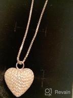 img 1 attached to Sterling Cremation Necklace Keepsake for Girls' Jewelry - ACJFA review by Katie Ramirez