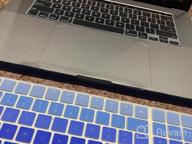 img 1 attached to Protect And Enhance Your MacBook Air 13-Inch A1932 With The Space Gray Palm Rest Cover And Trackpad Protector review by Jack Harrell