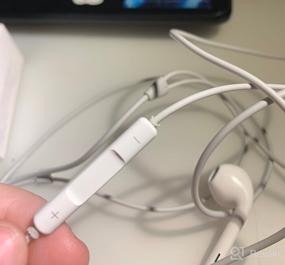 img 5 attached to Наушники Apple EarPods с разъёмом Lightning, белые