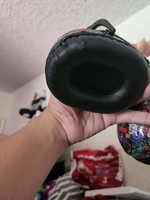 img 1 attached to Upgraded ZOHAN EM030 Kids Ear Protection Safety Muffs - Noise Reduction Hearing Protectors For Toddlers, Children & Young Teens - Ideal For Air Shows & Fireworks! review by Justin Coatsworth