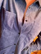 img 1 attached to Women'S Corduroy Button Down Jacket Casual Long Sleeve Loose Fit Shirt review by Jeff Vasquez