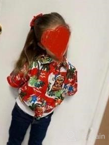 img 1 attached to Tropical Hawaiian Christmas Shirts for Boys - SSLR Tops, Tees & Shirts review by Dube Jansen