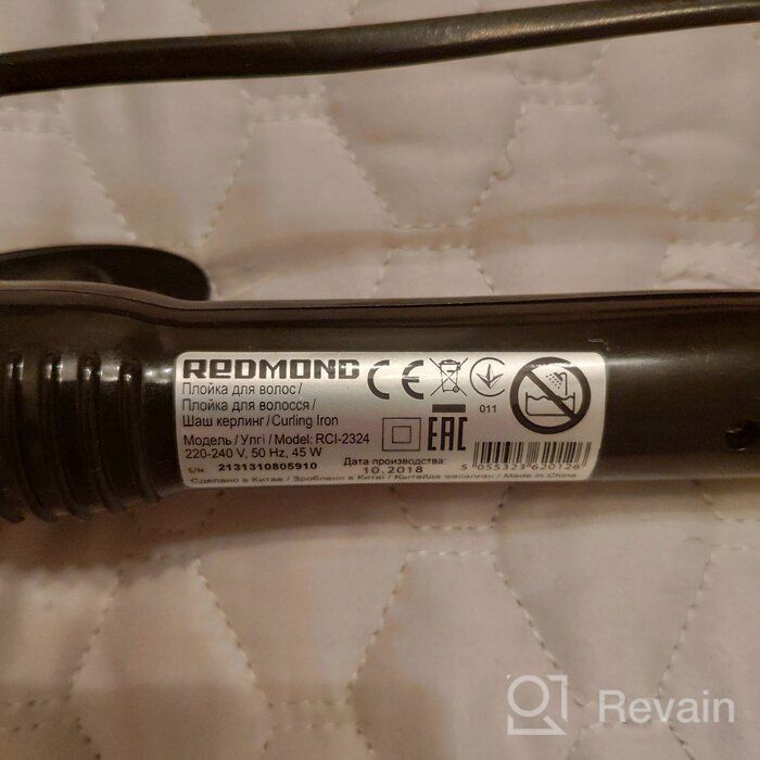 img 2 attached to Curling iron REDMOND RCI-2324, golden/black review by Ada Niewiadomska ᠌