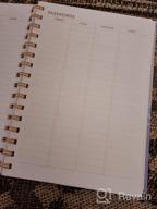 img 1 attached to CAGIE Weekly Monthly Undated Planner Women Work Schedule 12 Months 54 Weeks Organizer Any Time Planner Time Management Planner Goal Setting Planner For Girl Elastic Closure 5.7" X 8.3", (Pink) review by Jeff Langford