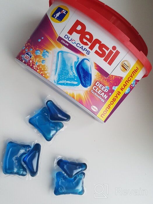 img 1 attached to 15-Count Persil Duo Caps 🧺 Color Laundry Detergent for Brighter Clothes review by Somsak Saladang ᠌