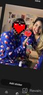 img 1 attached to 🎅 Mumetaz Christmas Pajamas: Comfy Reindeer Sleepwear for Festive Nights review by Billy Stull