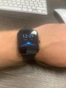 img 8 attached to 🕰️ Amazfit Bip U Pro смарт-часы с Alexa, GPS-трекером, 60+ режимами спорта, мониторингом сердечного ритма и сна, водонепроницаемость 5 АТМ для iPhone и Android (черные)