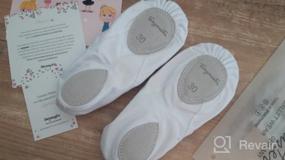 img 6 attached to Tanzmuster Girls' Ballet Shoes: Material Girls' Shoes and Athletic Footwear