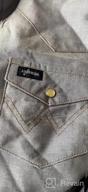 img 1 attached to Wrangler X Large Boys' Clothing: Sleeve Western Chambray Tops, Tees & Shirts review by Tai Waldbillig