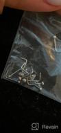 img 1 attached to 20G Stainless Steel Nose Studs (16Pcs) For Women Men Body Piercing Jewelry review by James Kapihe