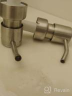 img 1 attached to Bronze 2 Pack Bathroom Countertop Soap Dispensers For Efficient Handwashing review by Matt Maxwell