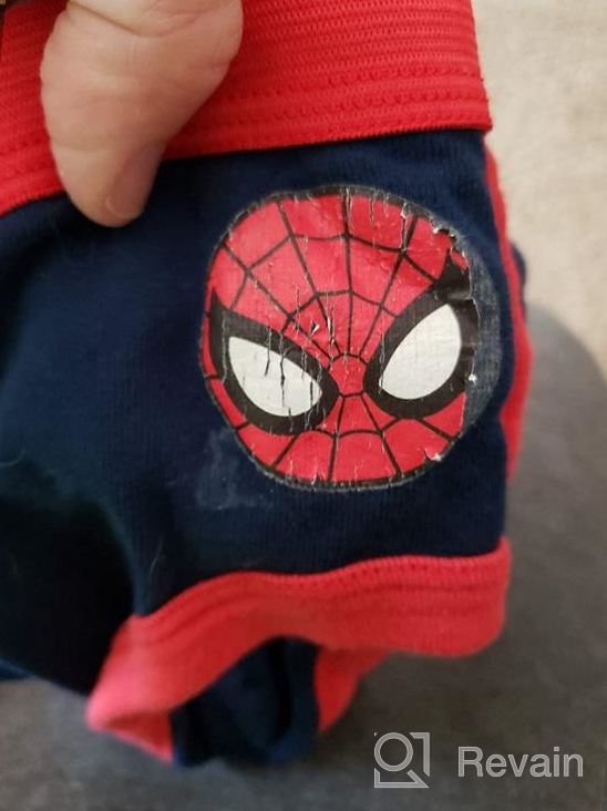 img 1 attached to 🕷️ Marvel Spiderman Brief Multi Boys' Clothing and Underwear review by Davon Man