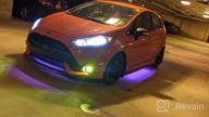 img 1 attached to 8Pc 24" Under Glow Tube + 6Pc 10" Interior Strips + 4Pc 36" Wheel Light Strips XKchrome App Control Car LED Accent Light Kit Millions Of Colors Patterns Dual Zone Music Sync Smart Brake Feature review by Jacob Jefferson
