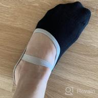 img 1 attached to Non-Slip Yoga Socks For Women: Perfect For Pilates, Barre, And Ballet Workouts review by Lisa Chenault