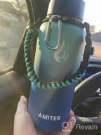 img 1 attached to 🚰 AMITER Leakproof Water Bottle: Wide Mouth Straw Lid & Handle Lid, 22oz-128oz Sizes, Vacuum Insulated Stainless Steel Flask – BPA Free Travel Mug Jug review by Allan Ryser