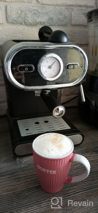img 3 attached to Rozhkovy coffee maker Kitfort KT-702, black review by Felicja Stefaska ᠌