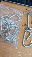 img 1 attached to 6 Pack Of VictorHome'S Aluminum Carabiner Keychain With 3 Key Rings review by Bishop Terry