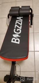 img 7 attached to Bigzzia Foldable Ab Exercise Bench With LCD Monitor For Full Body Workout Including Leg, Thigh, Buttock, Rodeo And Sit-Up Exercises - Abdominal Workout Machine