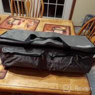 img 1 attached to Floral Carrying Bag Compatible With Cricut Explore Air And Maker - Waterproof Tote For Supplies | KGMCARE review by Lucas Rowe