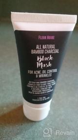 img 6 attached to Aliceva Blackhead Remover Mask: Charcoal Peel Off Activated Face Mask For All Skin Types - 50 Gram
