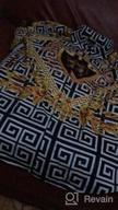 img 1 attached to Men'S Short Sleeve Luxury Print Dress Shirt By PIZOFF review by Duane Barker