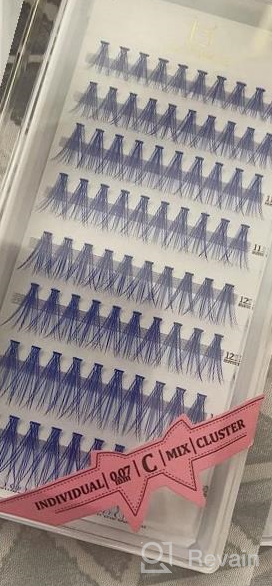 img 1 attached to LANKIZ Professional Mink Eyelash Extension Supplies - Individual Lashes 0.15Mm C Curl 8-15Mm For Classic Lash Extensions review by Joshua Days