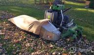img 1 attached to Effortlessly Collect Leaves With TerraKing'S Heavy Duty 12 Cu. Ft. Commercial Leaf Bag For Grass Catchers And Stand-On Lawnmowers [ST95085] review by Ario Rojas