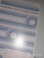 img 1 attached to 📘 BookFactory Universal Note Taking System - Cornell Notes Notebook, 120 Pages, 8 1/2" x 11" - Wire-O Bound (LOG-120-7CW-A) review by Sabryna Wickings