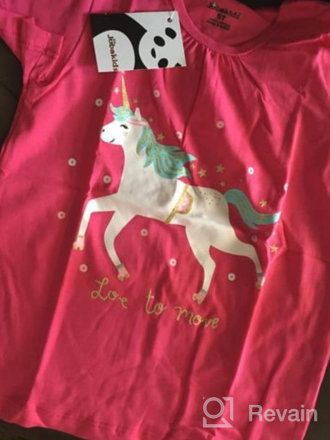 img 1 attached to 👧 Get your Toddler Summer-ready with our Girls Unicorn T-Shirt 3-Pack review by Janice Velasquez