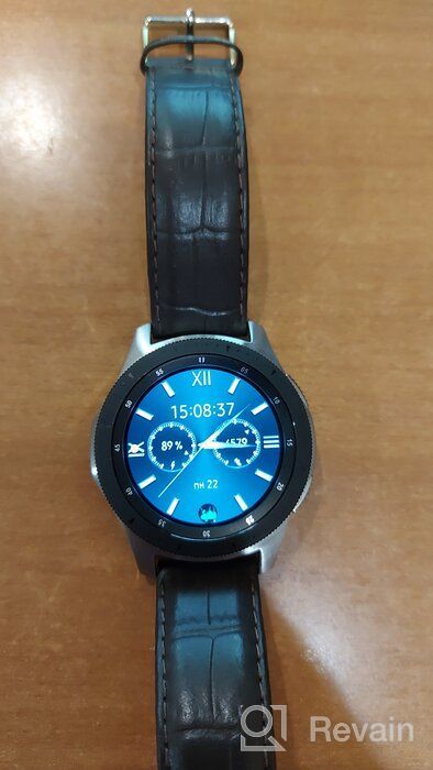 img 1 attached to SAMSUNG Galaxy Watch (42mm) SM-R810NZKAXAR (Bluetooth) - Black - Refurbished review by Kio Flyx ᠌