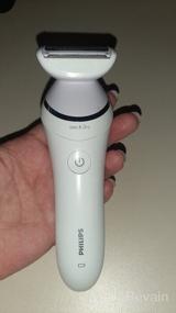 img 12 attached to Electric razor for women Philips BRL175 SatinShave Prestige, white