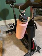 img 1 attached to 2022 Upgraded ADVENOR Magnetic Resistance Indoor Cycling Bike - 35 Lbs Flywheel, LCD Monitor W/ Ipad Mount & Comfortable Seat Cushion. review by Tim Bunker
