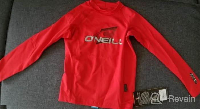 img 1 attached to 🩳 ONeill Premium Sleeve Graphite Boys' Swimwear for Youth review by Aaron Masek